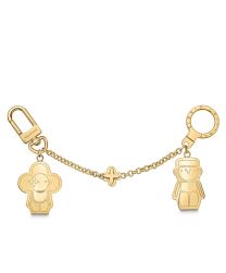 Louis Vuitton Gaston & Vivienne Best Friend Chain Bag Charm And Key Holder M00359 Golden