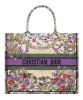 Christian Dior Large Dior Book Tote Purple