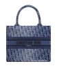 Christian Dior Small Dior Book Tote Blue