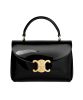 Celine Teen Nino Bag In Patent Calfskin Black