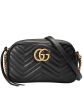 Gucci GG Marmont Matelasse Shoulder Bag 447632 Black
