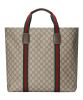 Gucci GG Tender Medium Tote Bag 763287 Dark Coffee