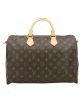 Louis Vuitton monogram speedy M40392 Brown
