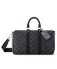 Louis Vuitton Keepall Bandouliere 35 M46655 Black