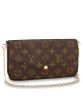 Louis Vuitton Felicie Pochette M61276 Brown