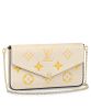 Louis Vuitton Felicie Pochette M80498 Cream