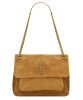 Saint Laurent Niki Medium In Suede And Smooth Leather 498894 Coffee