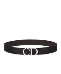 Christian Dior Reversible Belt Strap Black