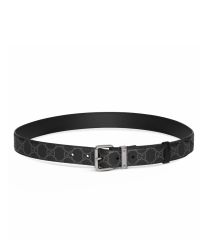 Gucci GG Emblem Belt With Square Buckle Black