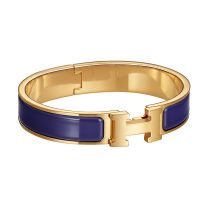 Hermes Gold Clic H Bracelet