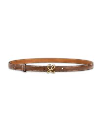 Loewe Belt In Smooth Calfskin Coffee