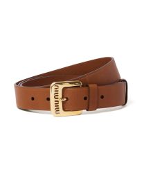 Miu Miu Nappa Leather Belt