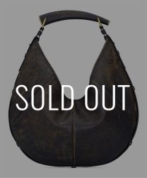 Saint Laurent Mombasa Medium In Vintage Leather 862029 Dark Coffee