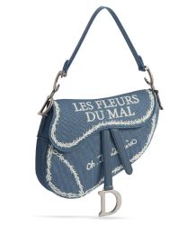 Christian Dior Saddlebag M0469 Blue