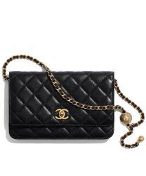 Chanel Wallet on Chain AP1450 Black