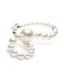 Chanel Pearl Necklace Minaudiere AS5860 Cream