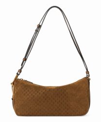 Gucci Half Horsebit Medium Shoulder Bag 860787 Coffee