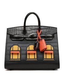 Hermes Sac Faubourg Birkin 20 So Matte Alligator Hardware 
