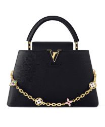 Louis Vuitton LV X TM Capucines MM Black