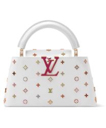 Louis Vuitton LV x TM Capucines East-West Mini M27636 White