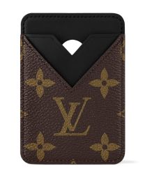 Louis Vuitton Magnetic Card Holder M13185 Black