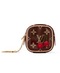 Louis Vuitton LV X TM Cube Coin Purse Brown