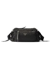 Prada Re-Nylon Bag With Studs 1BC236 Black