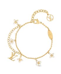 Louis Vuitton Women's LV Floragram Bracelet Golden