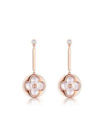 Louis Vuitton Colour Blossom Sun Long Earring Q96421 Red