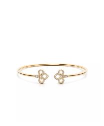 Tiffany Women's Wire Bangle Golden
