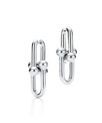 Tiffany Women's Link Earrings Silver