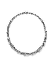Tiffany Women's Graduated Link Necklace Silver