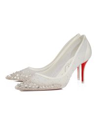 Christian Louboutin Women's Miss Z Sparkling White