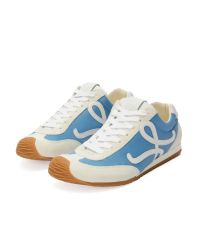 Loewe Unisex Ballet Runner 2.0 In Nylon And Calfskin
