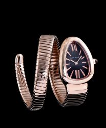 Bvlgari rose-gold Automatic Watch for Women Black