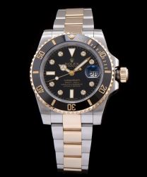 Rolex Submariner Automatic Watch with Dimond Black
