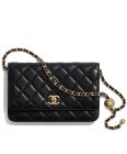Chanel Wallet on Chain AP1450 Black