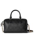 Gucci GG Emblem Small Top Handle Bag 815255 Black