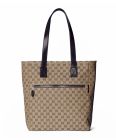 Gucci GG Canvas Medium Tote Bag Coffee