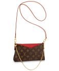 Louis Vuitton Pallas Clutch M41638 Red