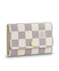 Louis Vuitton 6 Key Holder N61745 White