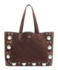 Valentino Garavani Nellcote Medium Suede Shopping Bag