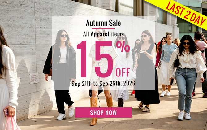 2026 Autumn Sale Apparel